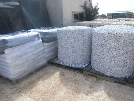 Ciottoli bianchi di Carrara in buste da 25 kg